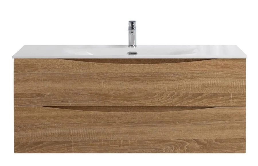Тумба под раковину подвесная BelBagno Marino-Cer-N 120 см Rovere Bianco