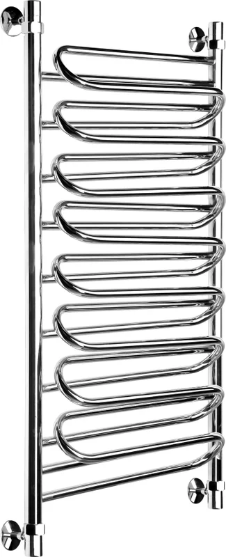 Полотенцесушитель водяной Ника Curve 100x50 см хром - фото 2