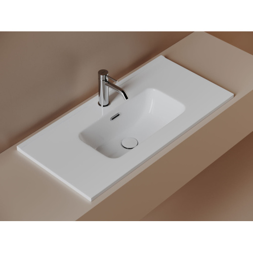 Раковина Ceramicanova Compact 81 см белая - фото 2