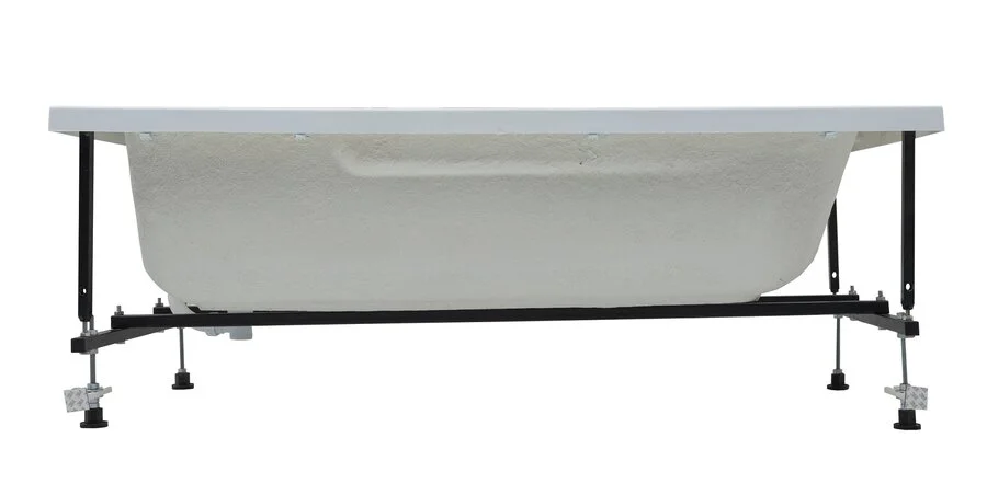 Ванна акриловая Aquanet Extra 160 x 70 см 255742, с каркасом, белая, приставные, встраиваемые - фото 7