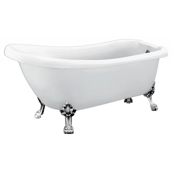 Ванна акриловая BelBagno 170х73 см отдельностоящая - фото 2