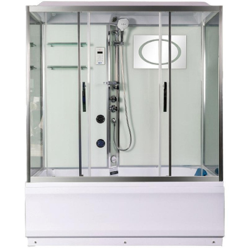 Душевая кабина WeltWasser WW500 170х85 см с крышей - фото 1