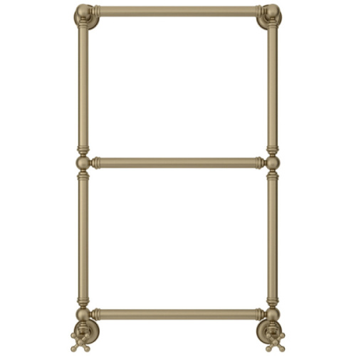 Полотенцесушитель водяной Сунержа Ренессанс 50х86 см золотой шелк, классические, ретро - фото 2