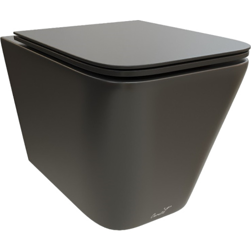 Унитаз подвесной Ceruttispa Maiella черный - фото 1