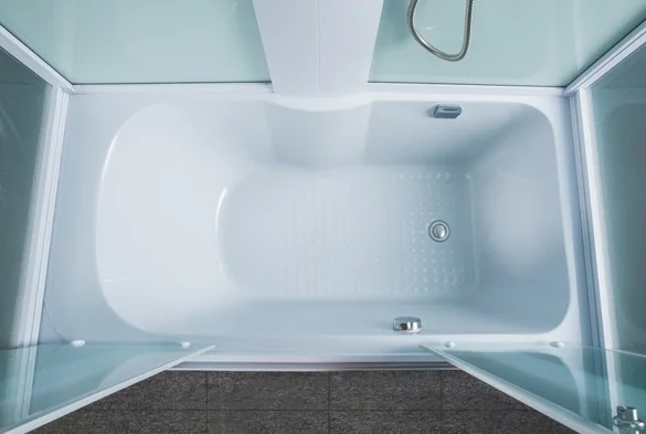 Душевой бокс Timo Eco 167х80 см высокий поддон, прямоугольные - фото 2