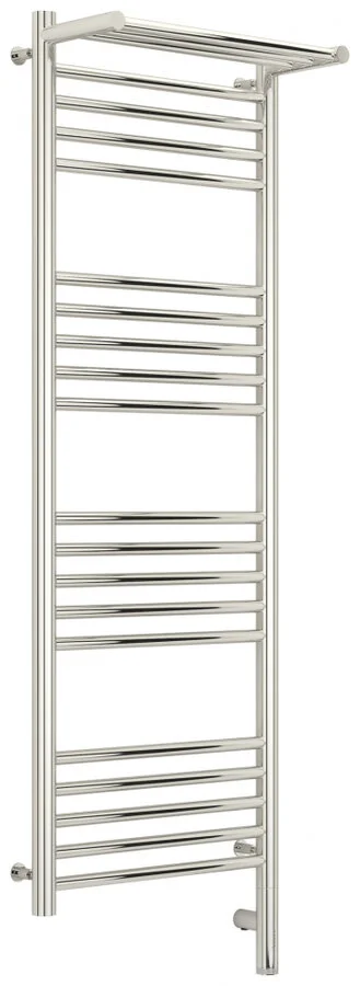 Полотенцесушитель электрический Сунержа Богема 3.0 40х120 см без покрытия, из нержавеющей стали, с полкой, неповоротные, с терморегулятором  - фото 6