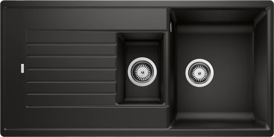 Мойка для кухни Blanco Zia 6S 100 см черная - фото 1