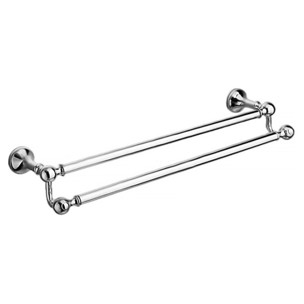 Полотенцедержатель двойной для ванной золото Bagno & Associati Regency RE 216 52 ORO - фото 3