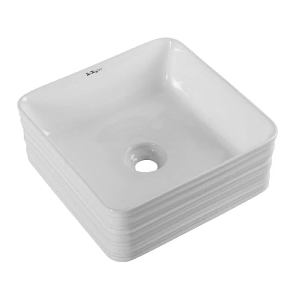 Раковина BelBagno 38 см керамическая - фото 1