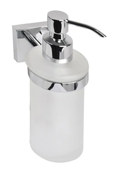 Дозатор для мыла IDDIS Edifice матовое стекло - фото 1