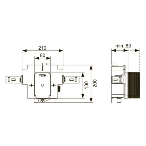 Клавиша смыва Tece TECEfilo Urinal 9242071 для писсуара - фото 3