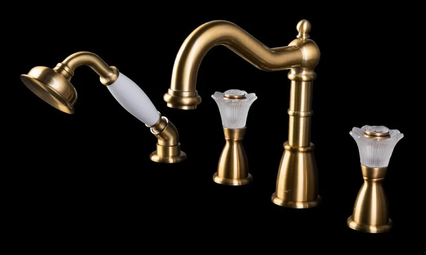 Смеситель для ванны Boheme Camelia врезной - фото 1