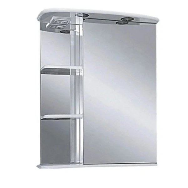 Зеркальный шкаф с подсветкой Misty Магнолия 60 см правый, в наличии - фото 2