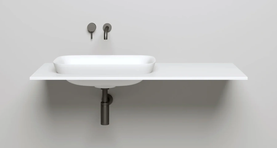 Раковина Salini Marea 02 60 см белый матовый, прямоугольной формы - фото 5