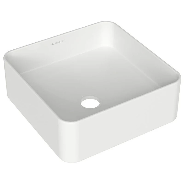 Раковина Aqueduto ESPIRAL 37 см белая глянцевая - фото 1