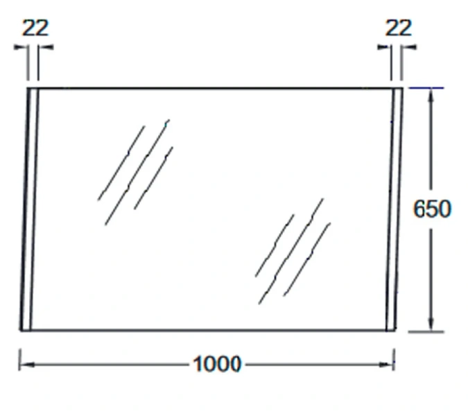 Зеркало Jacob Delafon Sherwood 100 см натуральный дуб, в наличии - фото 2