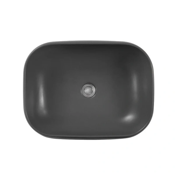 Раковина Акватек 56 см серая матовая - фото 4
