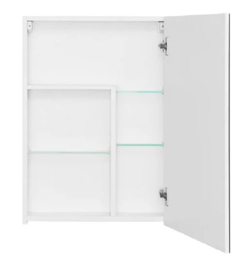 Зеркальный шкаф Акватон Асти 50 см белый глянцевый, 50 см - фото 3