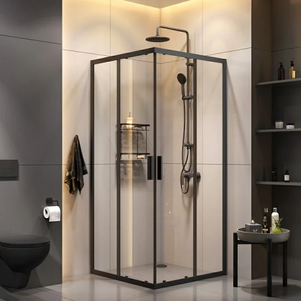 Душевой уголок Am.Pm Gem S 90x90 см с душевой стойкой, 90х90 - фото 5