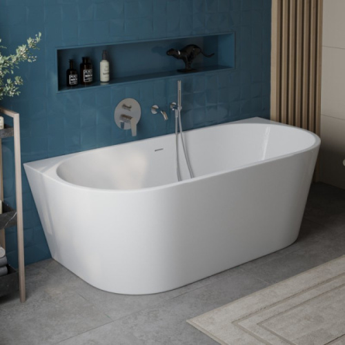 Ванна акриловая BelBagno 150x75 см пристенная - фото 2