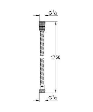 Шланг Grohe Rotaflex 28025000 - фото 2
