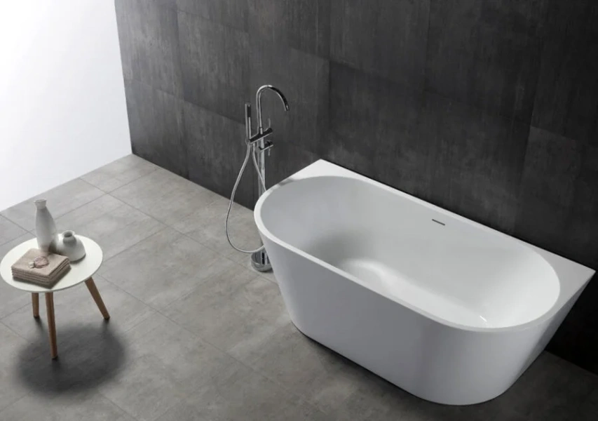 Ванна акриловая Abber 130х70 см белая - фото 4