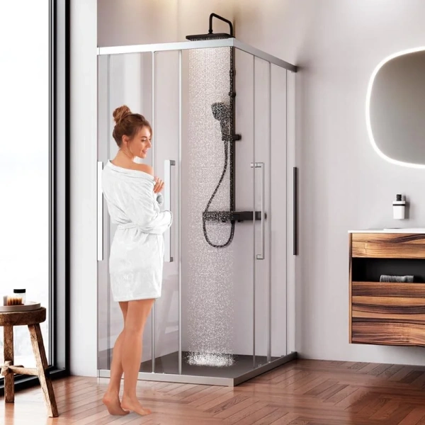 Душевой уголок Am.Pm Func W84G-403-12090 120x90 см профиль алюминий, по запросу - фото 10