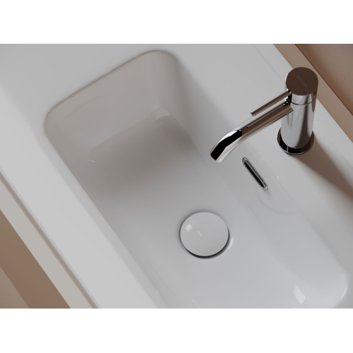 Раковина Ceramicanova Compact 81 см белая - фото 4