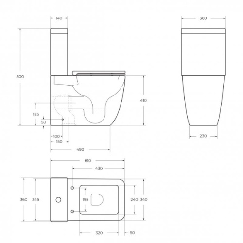 Схема, с нижним подводом воды - фото 8