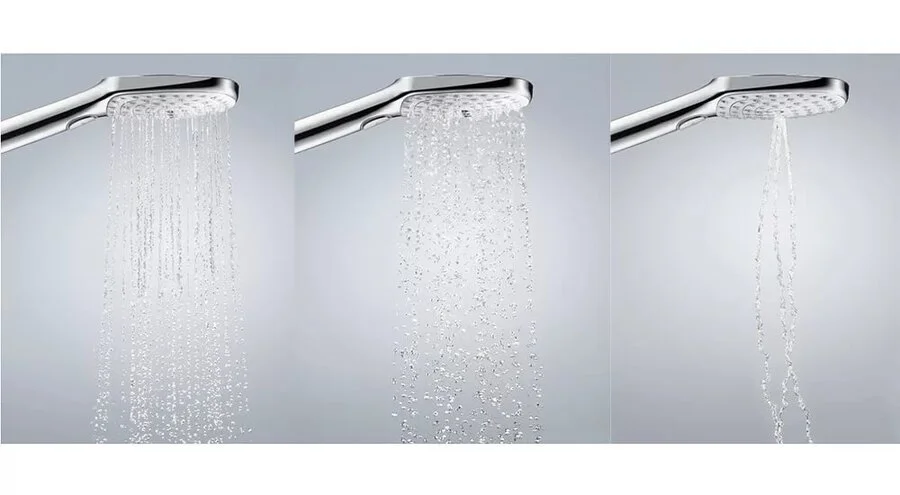 Душевая лейка хром-белый Hansgrohe Raindance Select, душевые лейки - фото 2