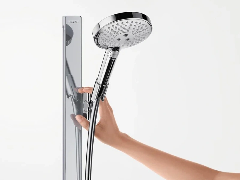 Душевой гарнитур Hansgrohe Raindance Select S хром/белый, нет в наличии - фото 5