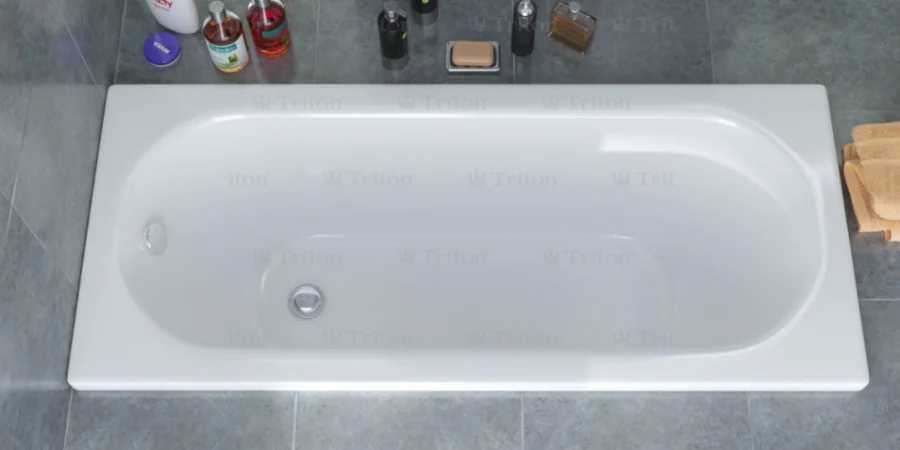 Ванна акриловая Triton Ультра 140х70 см белая, акриловые - фото 2