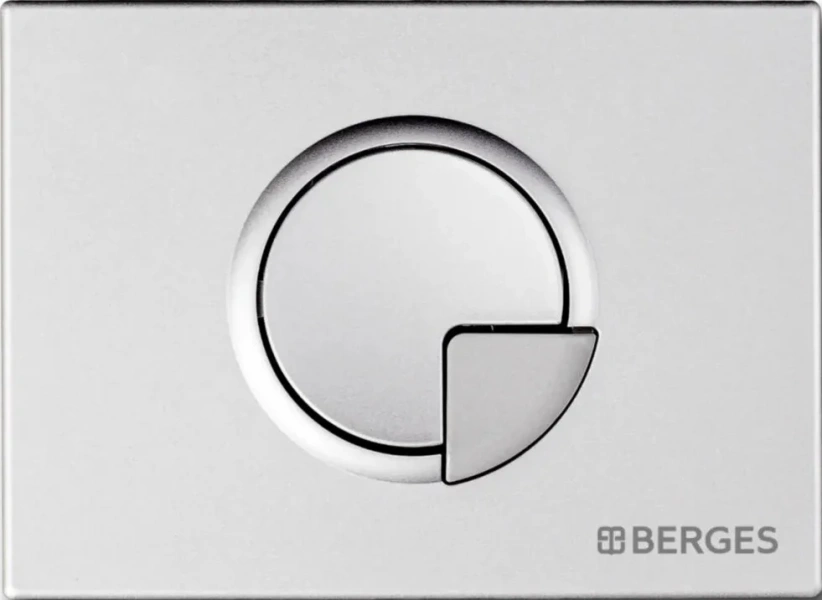 Инсталляция для унитаза Berges Novum клавиша R2 матовый хром index_1 - фото 8