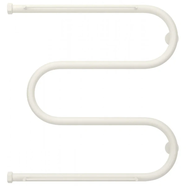 Полотенцесушитель водяной Сунержа М-образный 60x60 см белый матовый - фото 3