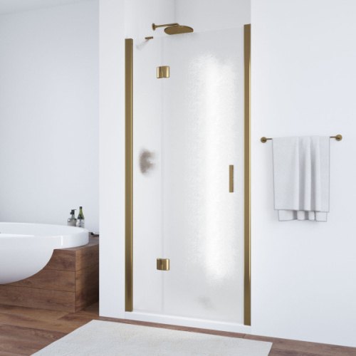 Душевая дверь стекло шиншилла Vegas-glass AFP 100 02 L, недорогие, в нишу, стеклянные - фото 5