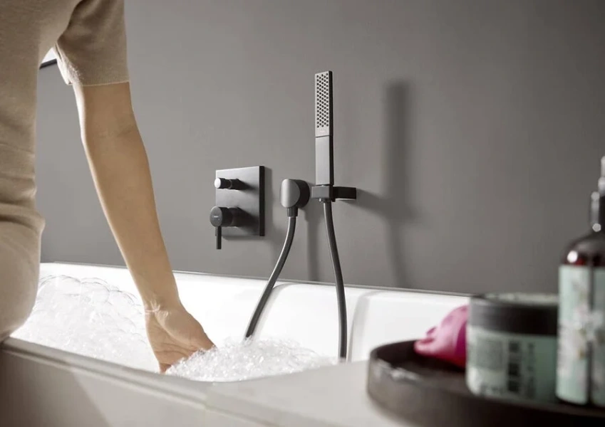 Лейка для душа Hansgrohe Rainfinity 100 1jet EcoSmart хром глянцевый - фото 4