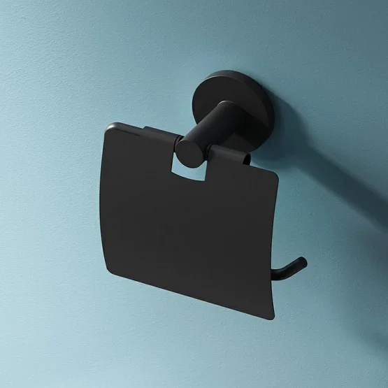 Бумагодержатель Am.Pm X-Joy черный матовый, металлические - фото 4