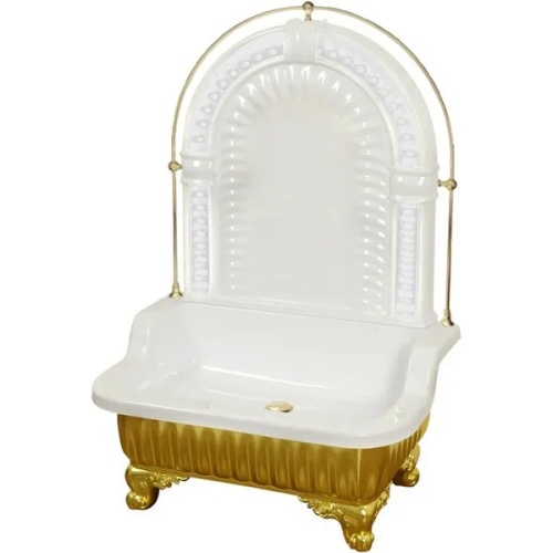 Раковина напольная Migliore Olivia Zampa галерея золото - фото 1