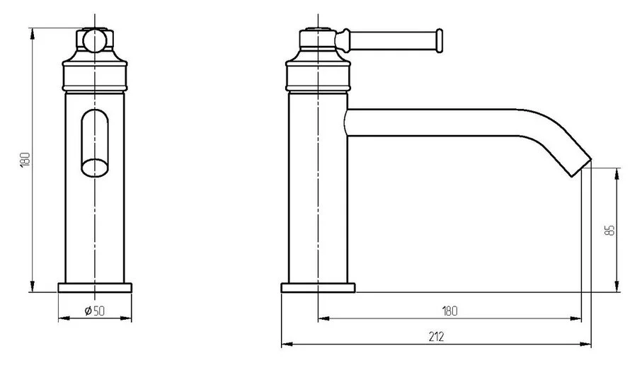 Смеситель для раковины Migliore Ermitage Mini золото, для раковины - фото 2