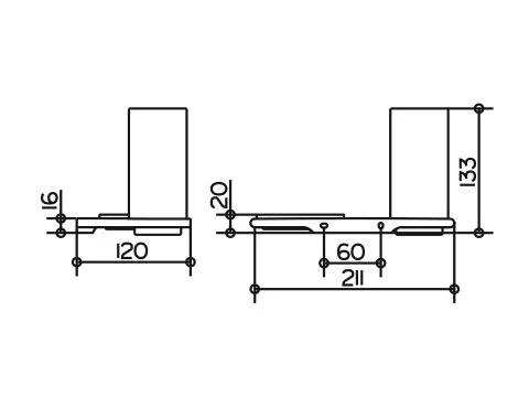Стакан и мыльница для ванной Keuco Edition 400 11556, хром, другие - фото 3