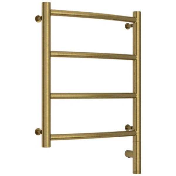 Полотенцесушитель электрический Сунержа Галант 3.0 40x50 см правый состаренная латунь, лесенка, вертикальные - фото 4