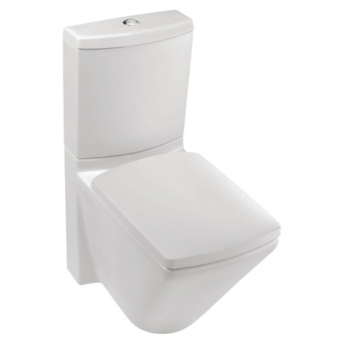 Унитаз с крышкой-сиденьем soft close Jacob Delafon Escale 19038W-00 - фото 1