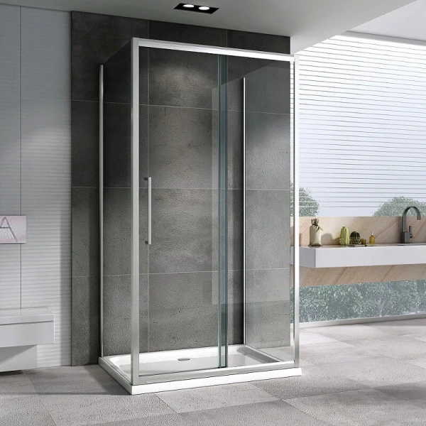 Душевой уголок Abber Schwarzer Diamant AG30130H-S90-S90 130x90 см пристенный, стеклянные, угловые, без поддона - фото 5