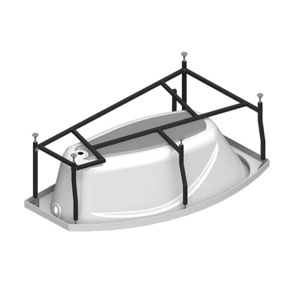 Ванна гидромассажная акриловая Vannesa Massage София с полотенцедержателями, 169 х 99 см, система баланс хром, левая/правая, белые - фото 7