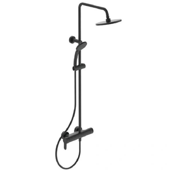 Душевая стойка Ideal Standard Cerafine O черная матовая - фото 1