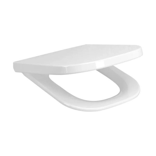 Крышка-сидение с микролифтом Roca The Gap белая - фото 1