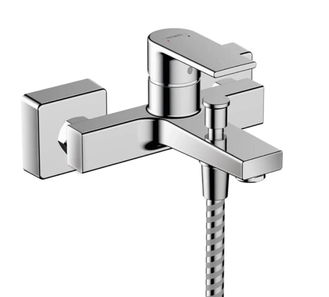 Смеситель для ванны Hansgrohe Vernis Shape 71450 латунь - фото 1