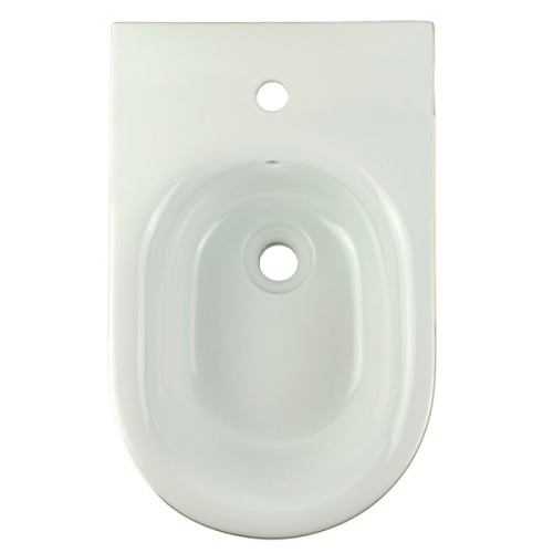 Биде напольное Migliore Monaco белое с золотом - фото 3