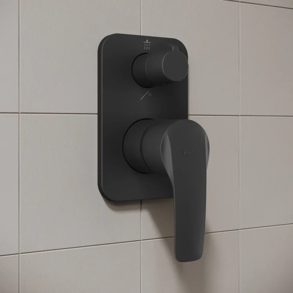 Душевой комплект IDDIS Optima Home черный матовый, современные, hi-tech - фото 5