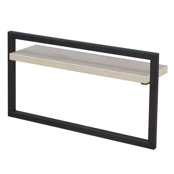 Полотенцедержатель Акватон Лофт Урбан дуб орегон/черный - фото 1